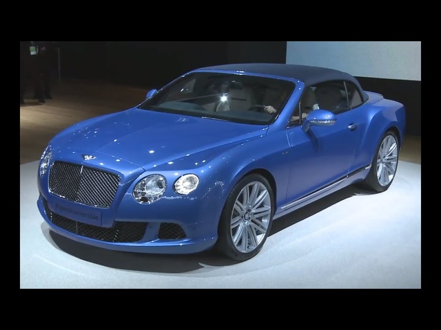 2014 Bentley Cabrio GT Speed HD Debut NAIAS Commercial Carjam TV HD Car TV Show 2014