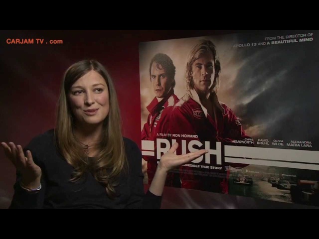 Alexandra Maria Lara Hot New Star RUSH Movie 2013 Film Interview Carjam TV HD