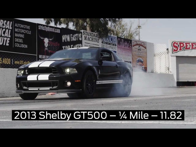 Ford Shelby GT500 2013 Launch Control Test Drag Strip Commercial Carjam TV HD Car TV Show