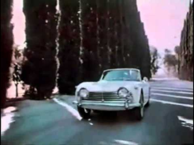Triumph TR4 TV AD Original Classic Car Commercial CARJAM TV