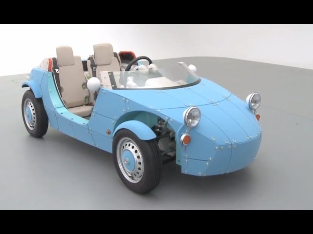 Toyota Camatte57s Three Seater Electric Car Commercial HD 3 Seater Sports Car Carjam TV HD