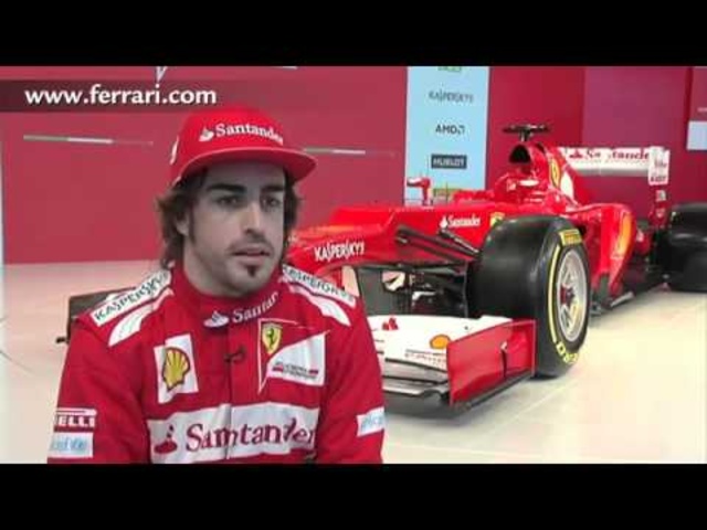 Fernando Alonso Talks Ferrari F1 2012 Commercial - New Carjam Car Radio Show 2012