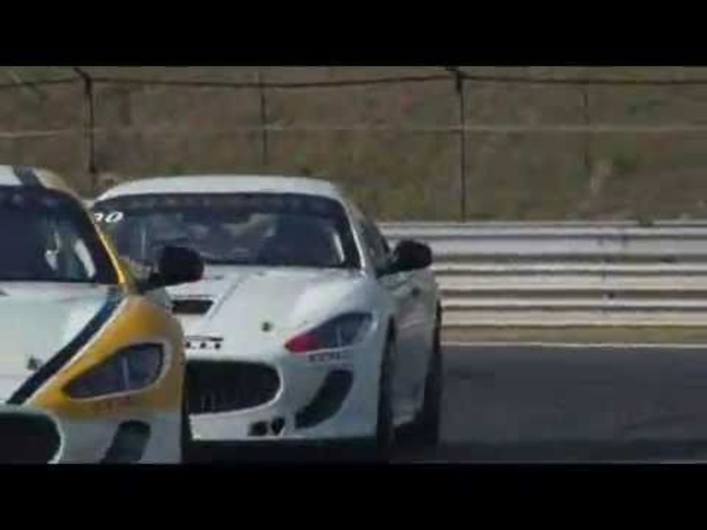 New <em>Maserati</em> GranTurismo Trofeo 2011 Round 3 Hungaroring Highlights - Carjam Radio