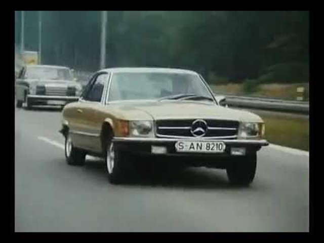 Mercedes SLC C107 Commercial Classic TV Ad - Carjam TV Show About Cars 2013