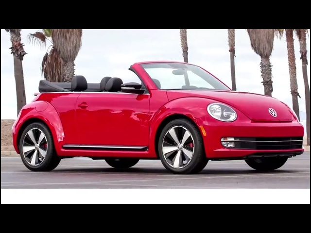 2013 VW A5 Beetle Convertible First Commercial LA Auto Show Carjam TV HD 2013 Car TV Show