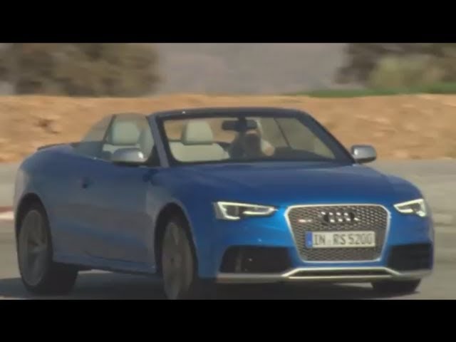 New Audi RS 5 Cabriolet 2013 Engine Start Sound Commercial Carjam TV HD