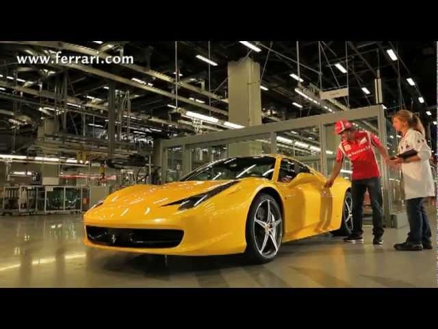 Fernando Alonso Tests New Ferrari 458 Spider Engine Exhaust Acceleration Sound Carjam 2011