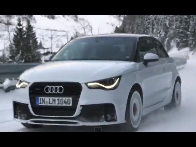2013 Audi A1 quattro Review In Detail Commercial Snow Driving Carjam TV Car TV Show