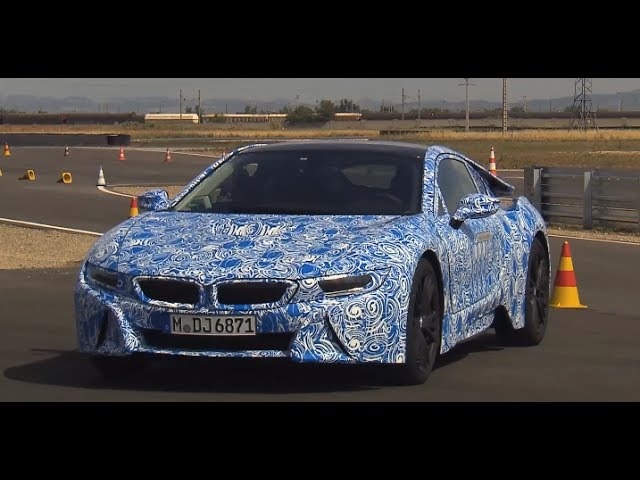 BMW i8 HD 2014 Driving Engine Sound In Detail BMW Hybrid Commercial Carjam TV HD