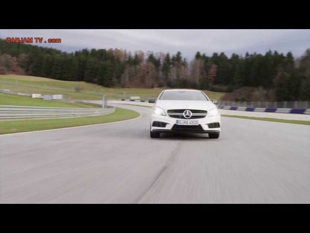 2014 Mercedes A45 AMG HD Race Track Good Exhaust Sound Commercial Carjam TV HD