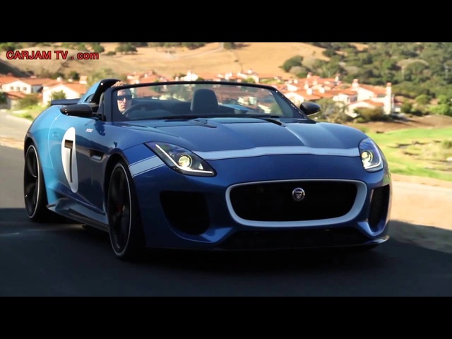 New Jaguar F Type 7 Roadster HD Interior + In Detail Driving Commercial 2014 Carjam TV HD