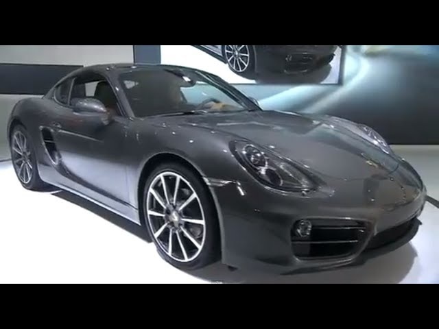 New Porsche Cayman 2013 World Premiere L.A. Auto Show In Detail Commercial Carjam TV