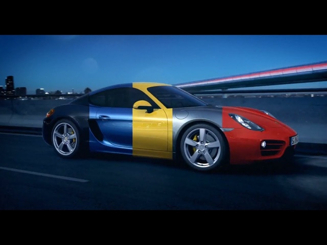 Porsche Cayman 2013 Car Configurator Commercial Interactive Carjam TV HD Car TV Show