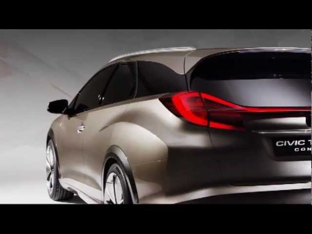 2013 Honda Civic Tourer Concept Commercial Honda Aerodeck 2013 Carjam TV HD Car TV Show 2013