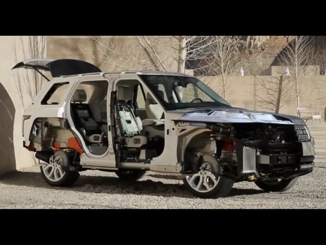 Range Rover Walkaround Amazing Cutaway In Detail Commercial Carjam TV HD Car Show 2015