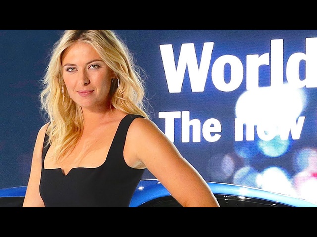 Maria Sharapova Hot World Premiere Porsche Macan HD Launch Sexy Commercial Carjam TV