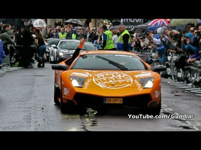 The start of the 2011 Gumball 3000 Rally! - Covent Garden, London