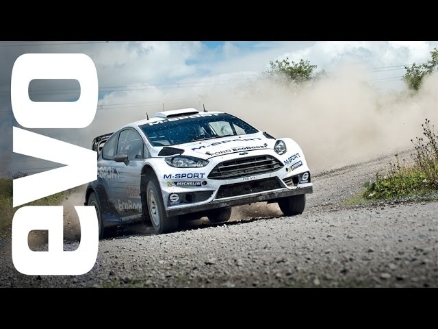 M-Sport Ford Fiesta RS WRC onboard | evo DIARIES