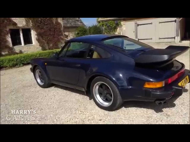 Porsche 911 turbo drive and review. The legendary '80s Porsche 930