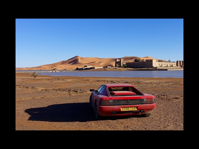 Ferrari Testarossa to the Sahara. 2000mile adventure to the Sahara desert