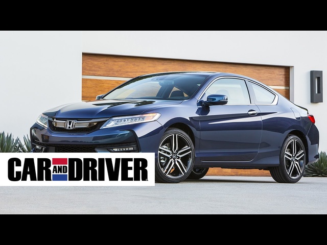 Honda Accord Coupe V-6 Review in 60 Seconds | Car and Driver