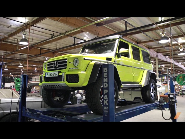 What's Underneath The Mercedes G500 4x4 Squared?