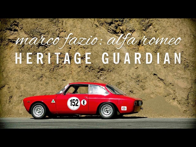 Marco Fazio: Alfa Romeo Heritage Guardian -  Petrolicious