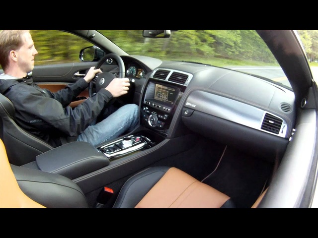 2012 Jaguar XKR-S Convertible - Drive Time Review with Steve Hammes | TestDriveNow
