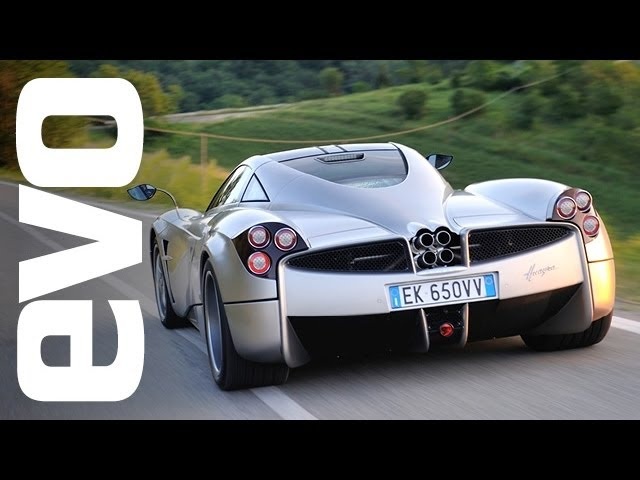 <em>Pagani</em> Huayra and Bugatti Veyron Vitesse - Evo Diaries