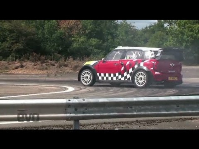 Driving the Mini Countryman WRC - EVO