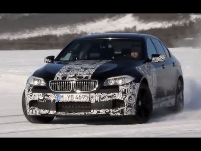 2011 BMW M5 on Ice - evo Magazine
