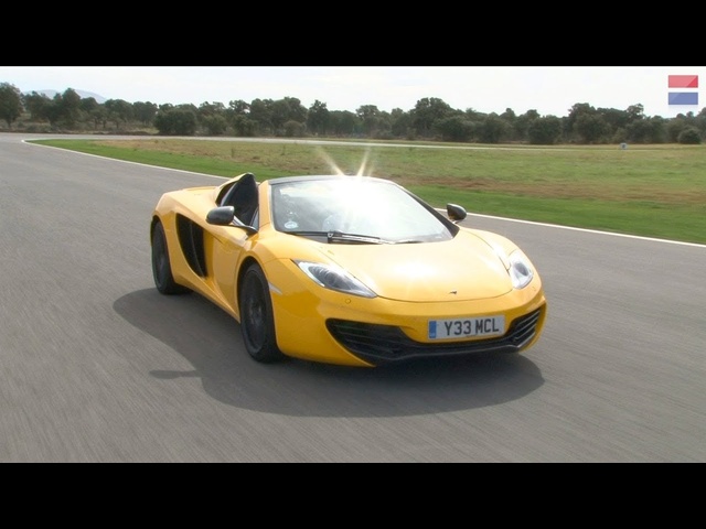 2013 McLaren MP4-12C Spider - First Drive Review - CAR and DRIVER