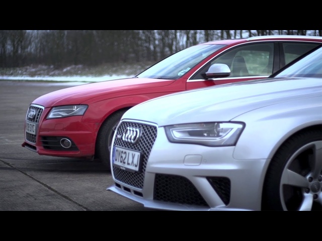 Audi S4 v Audi RS4. Does Supercharging Rule? - /CHRIS HARRIS ON CARS