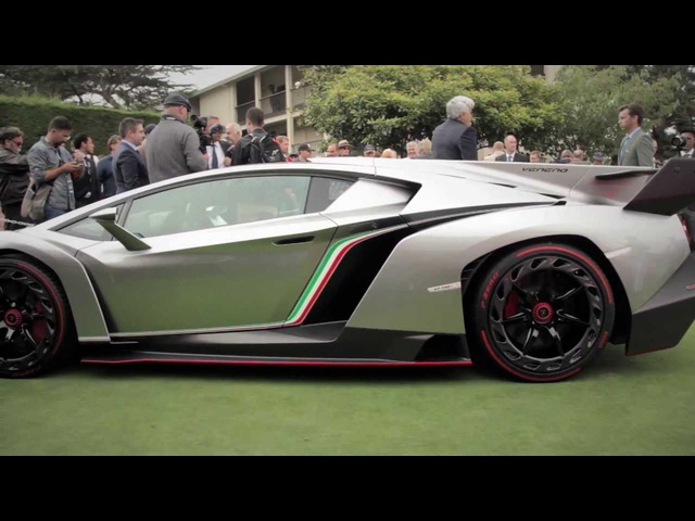 Lamborghini Veneno - Up Close @ Pebble Beach - CAR and DRIVER