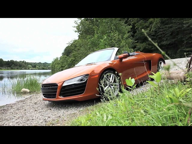 Audi R8 Spyder - Up Close & Personal - CAR and DRIVER