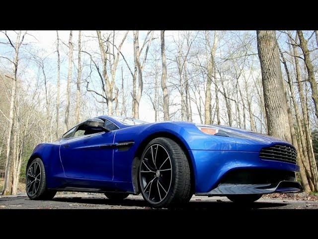 2014 Aston Martin Vanquish vs. The Hocking Hills - CAR and DRIVER