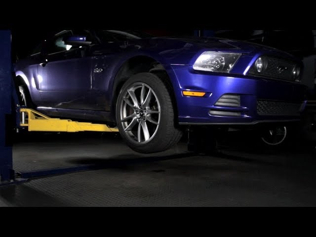2013 Ford Mustang GT Rear Suspension - C/D Underbelly