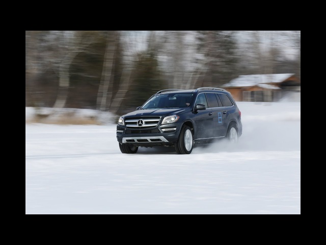 Ice racing in a 2013 Mercedes-Benz GL450 | AROUND THE BLOCK