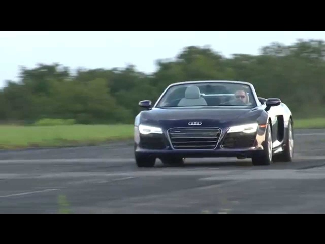 2014 Audi R8 V10 Spyder - TestDriveNow.com Review with Steve Hammes | TestDriveNow