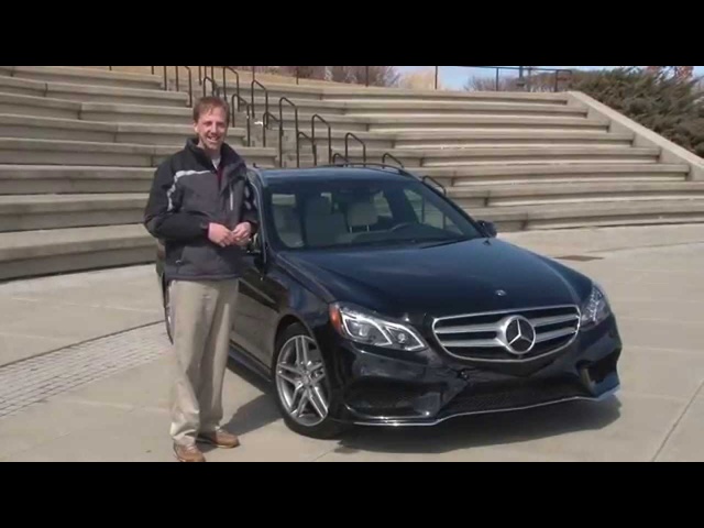 2014 Mercedes-Benz E350 4MATIC Wagon - TestDriveNow.com Review with Steve Hammes | TestDriveNow