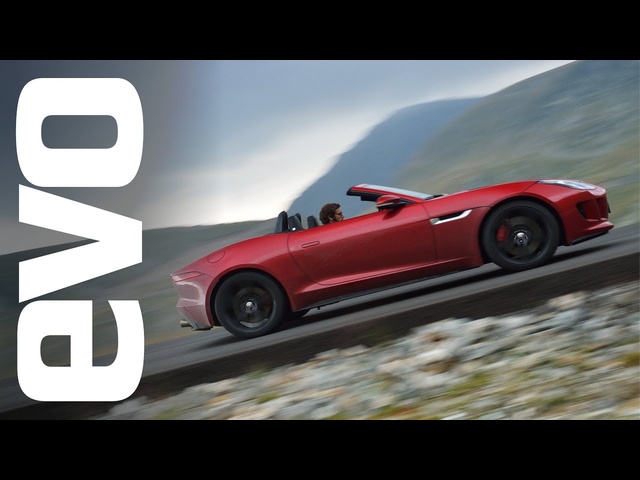 The greatest driving road in the world? Jaguar F-type V8 S in Romania | evo