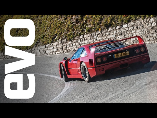 Ferrari F40 in the Alps | INSIDE evo