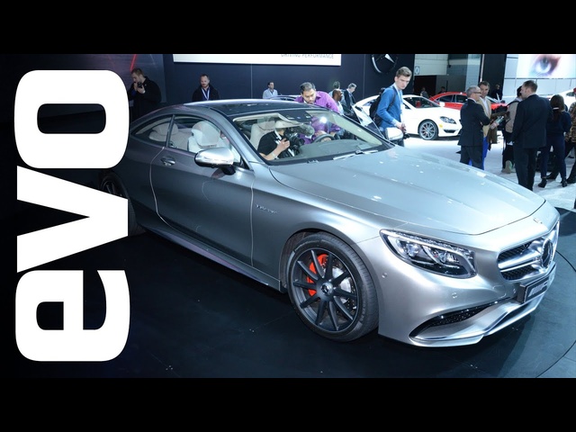 Mercedes S63 AMG Coupe at New York Auto Show 2014 | evo MOTOR SHOWS
