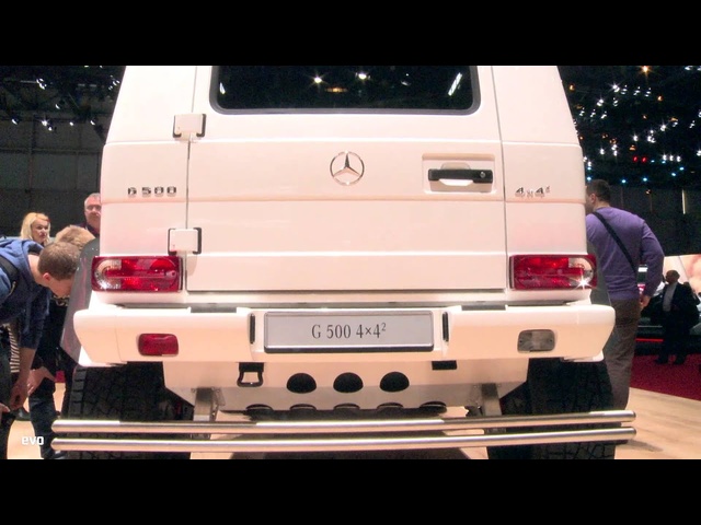 Mercedes G500 4x4 Squared at Geneva 2015 | evo MOTOR SHOWS