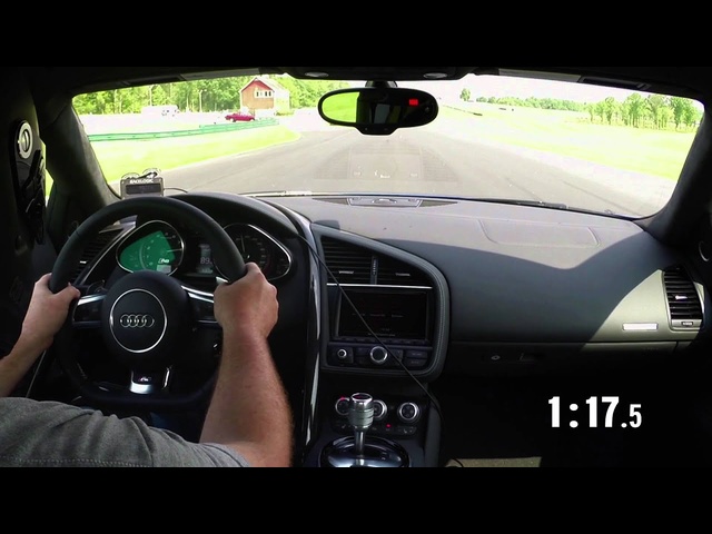 2014 Lightning Lap: Audi R8 V-10 Plus