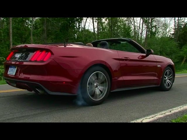 2015 Ford Mustang GT Convertible - TestDriveNow.com Review by Auto Critic Steve Hammes