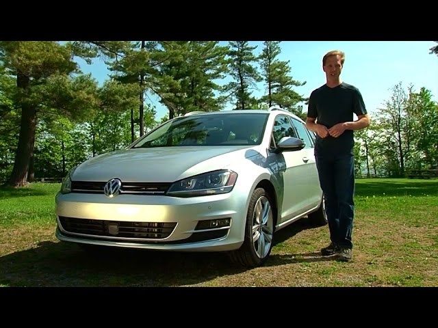 2015 Volkswagen Golf SportWagen - TestDriveNow.com Review by Auto Critic Steve Hammes | TestDriveNow