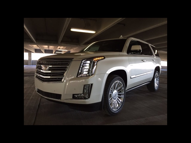 2015 Cadillac Escalade Platinum - TestDriveNow.com Review with Steve Hammes | TestDriveNow