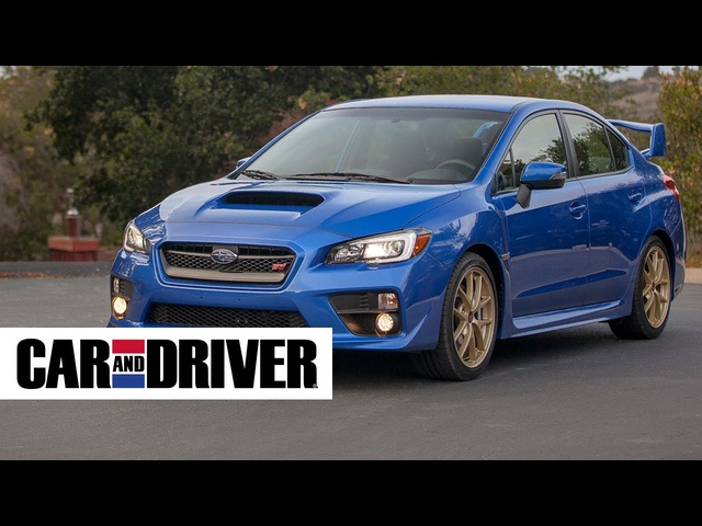 2015 Subaru WRX STI Review in 60 Seconds | Car and Driver