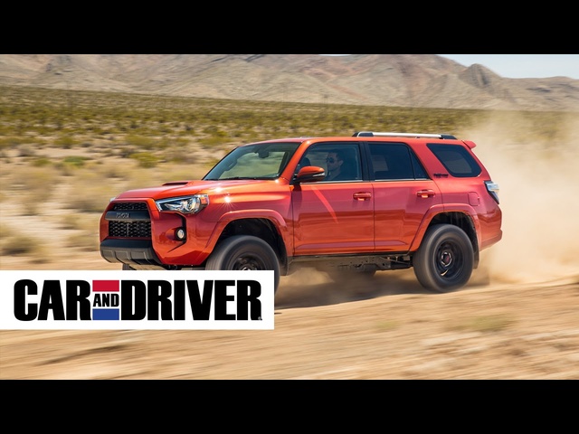2016 Toyota 4Runner TRD Pro Review in 60 Seconds | Car and Driver